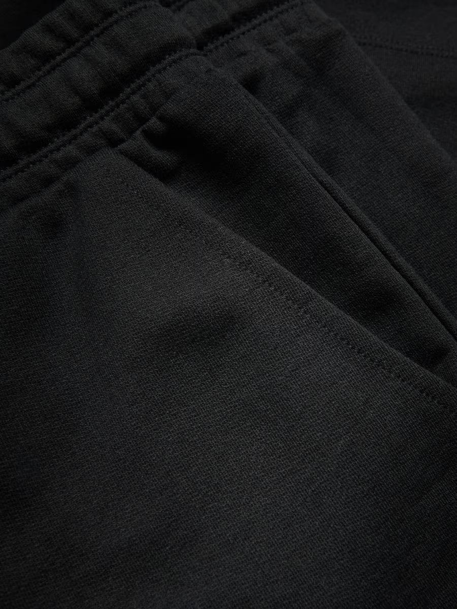 Pantaloncini tuta regular fit-nero
