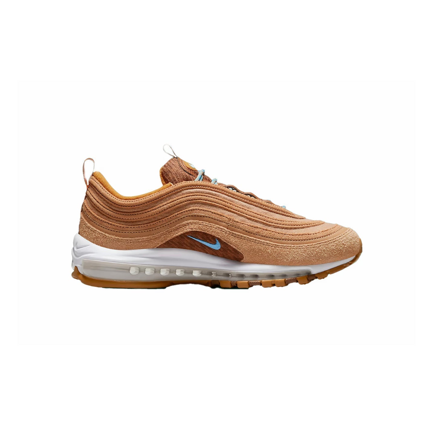 Nike Air Max 97 Marrone Teddy Bear Uomo Sneakers Morbide e Esclusive