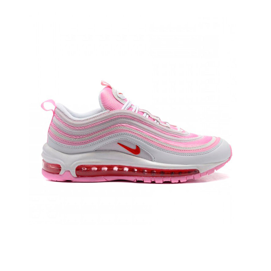 Nike Air Max 97 Rosa Bianco Rosso I Love Nike Uomo Sneakers Trendy