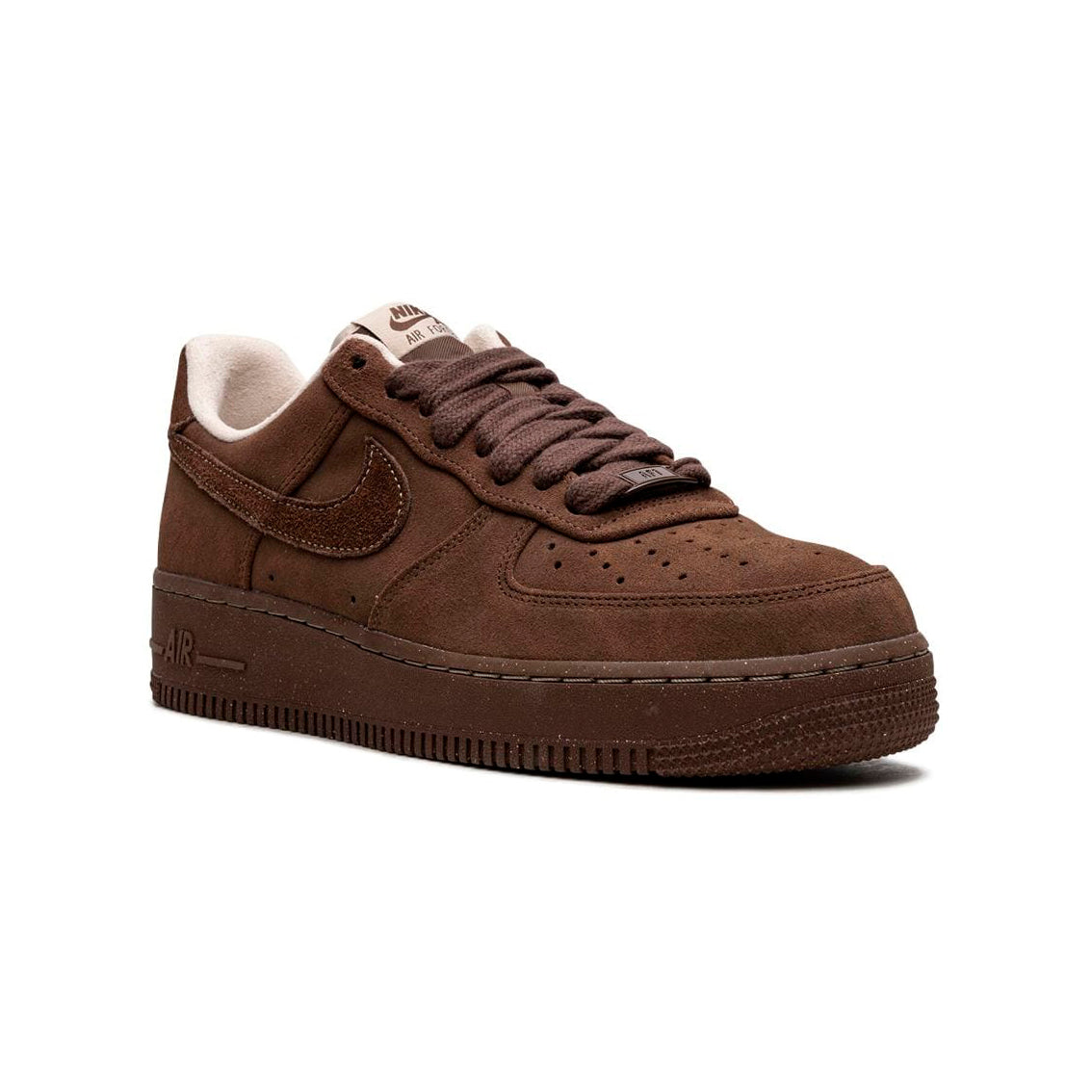 Nike Air Force 1 Low Cacao Marrone in Pelle Scamosciata