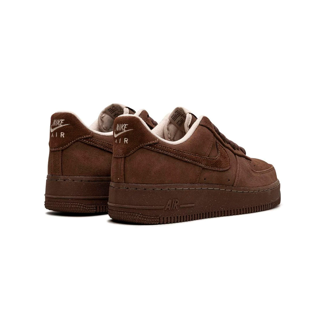 Nike Air Force 1 Low Cacao Marrone in Pelle Scamosciata