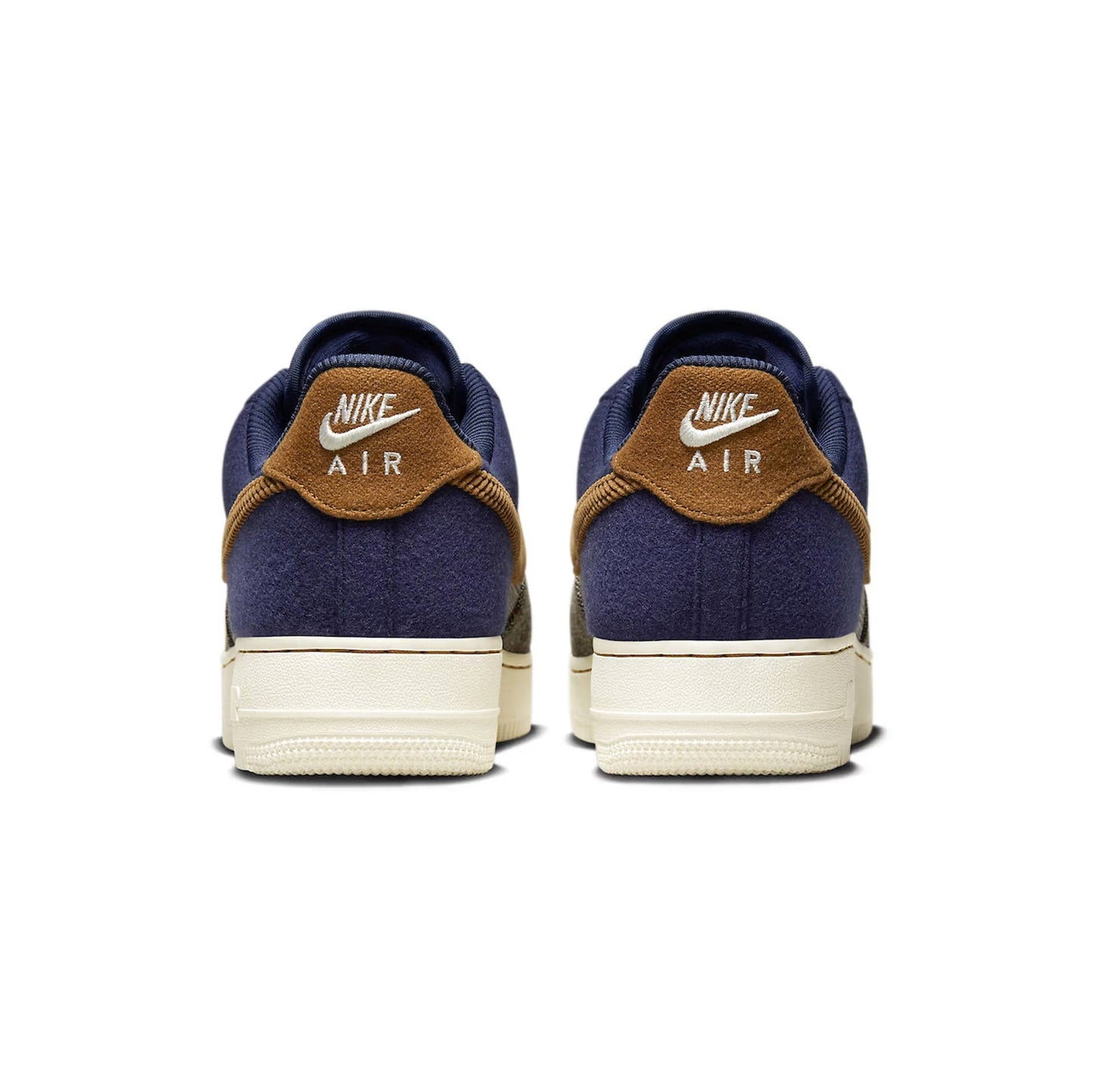 Nike Air Force 1 '07 Premium Tweed Blu Navy e Marrone