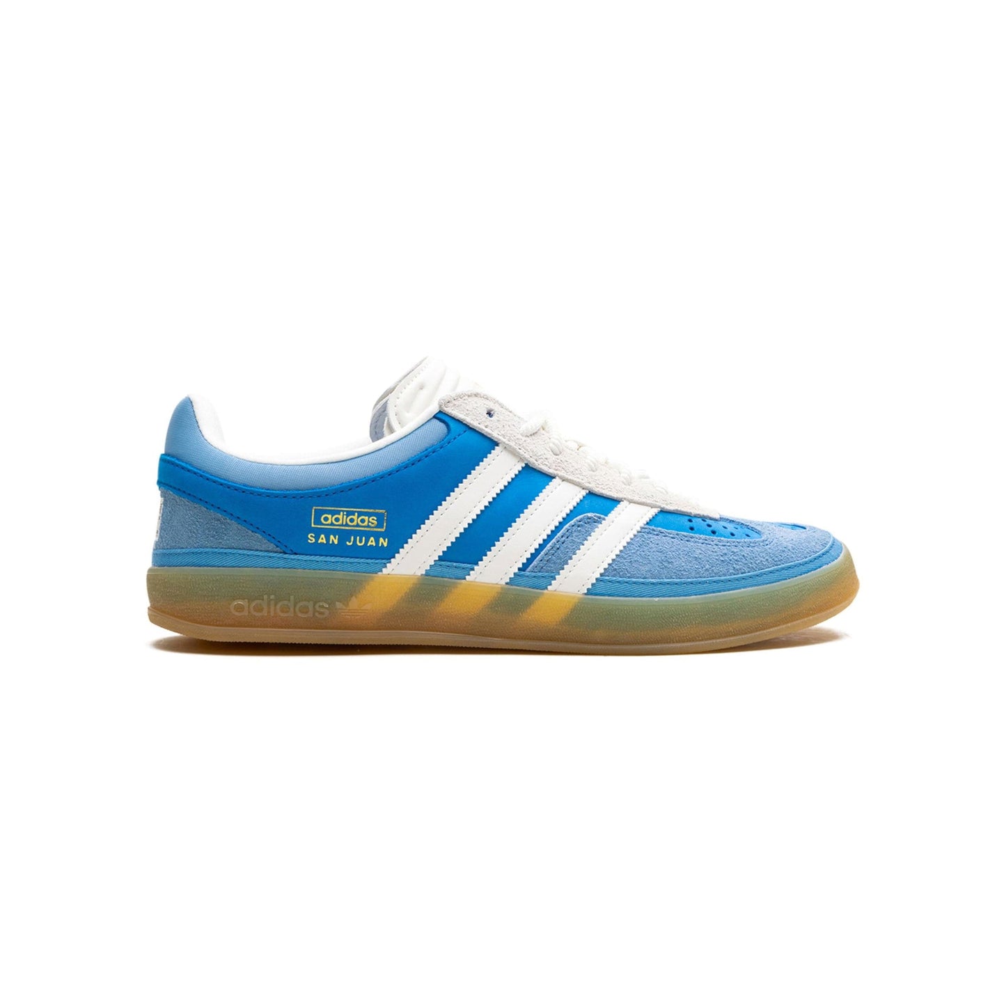 Sneakers Adidas Gazelle Indoor x Bad Bunny San Juan Blu Bianche Suede