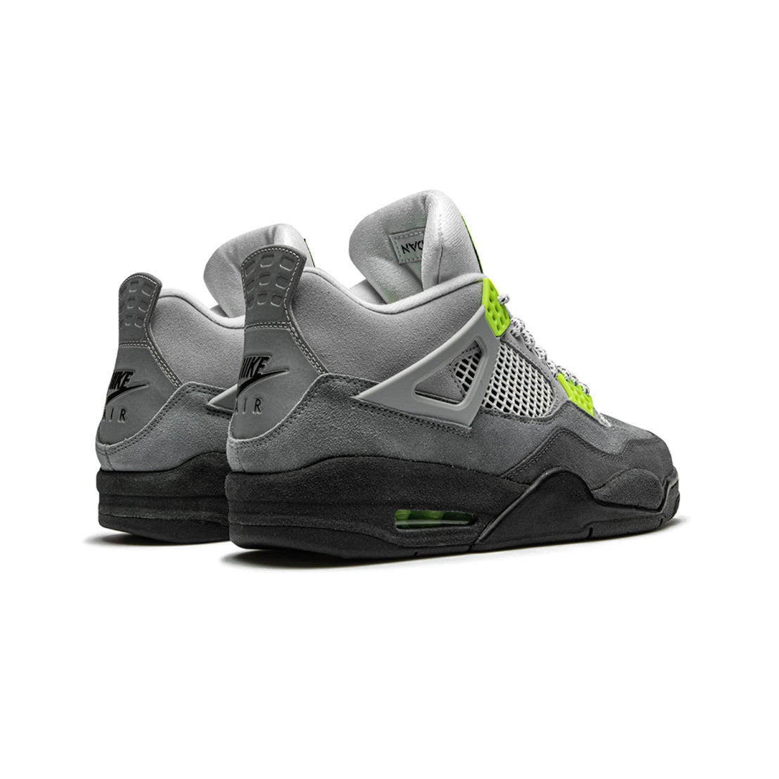 Nike Air Jordan 4 Retro SE Grigio Neon Verde Uomo
