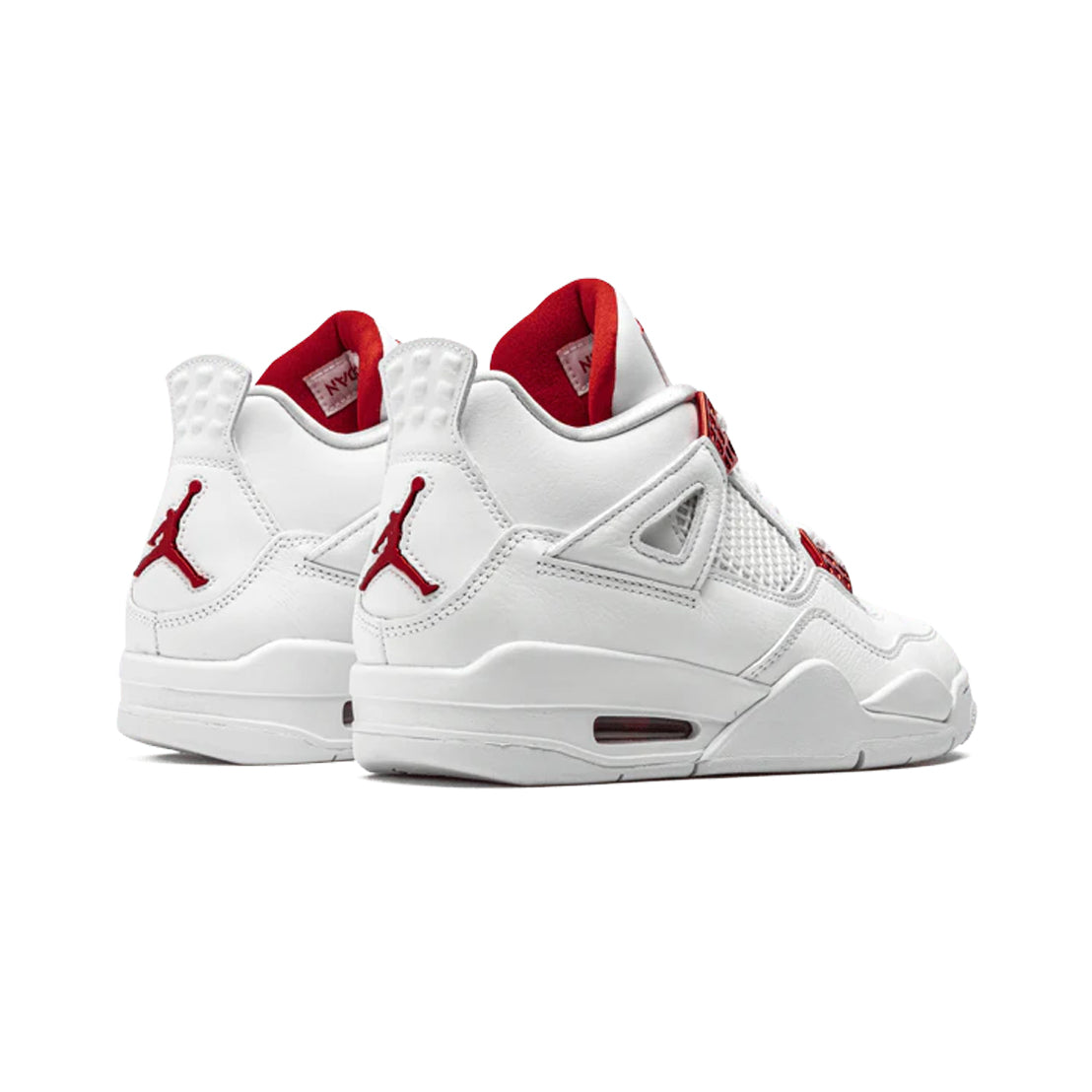 Nike Air Jordan 4 Retro Metallic Red Bianco Rosso Uomo
