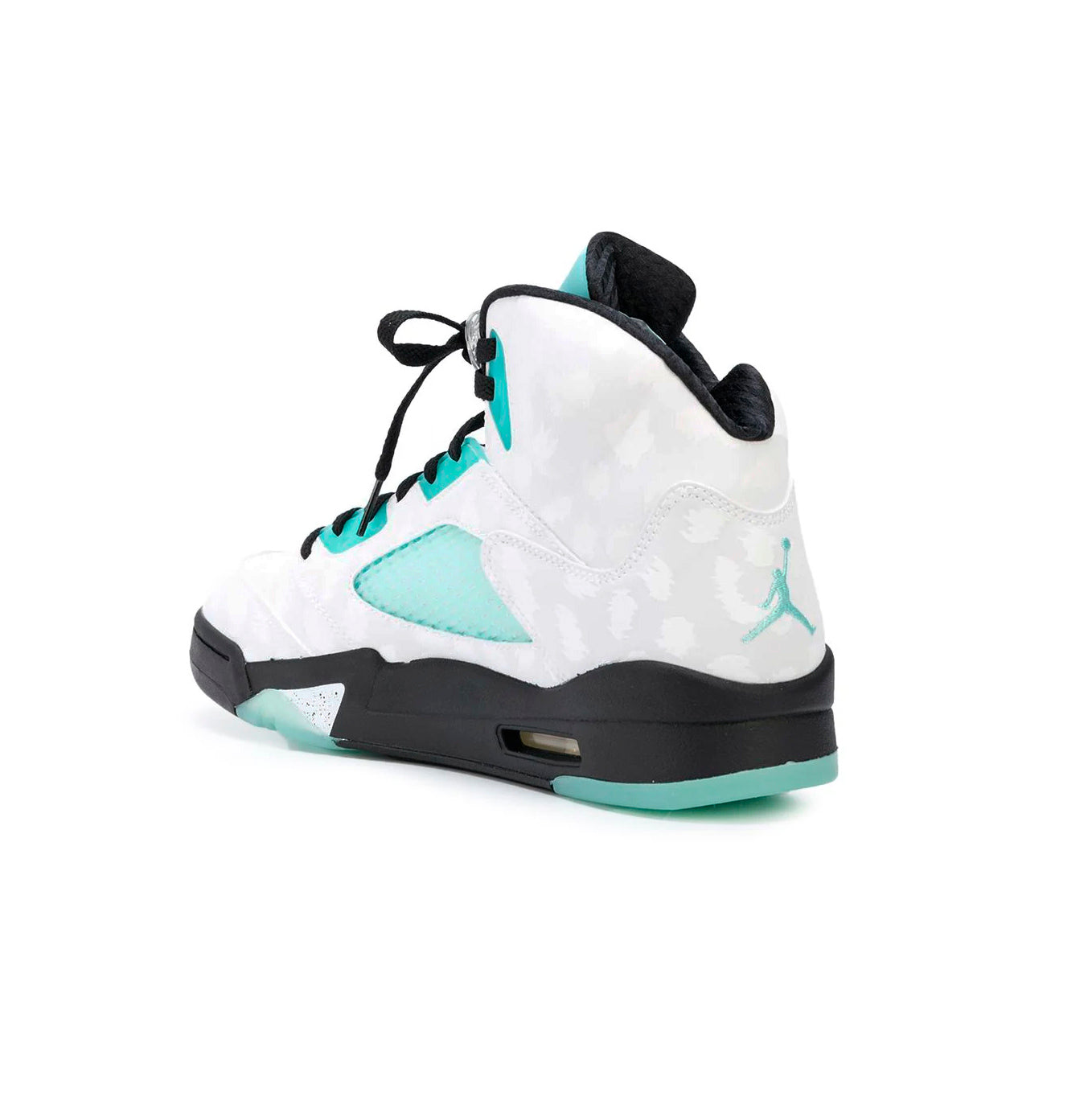 Nike Air Jordan 5 Retro Island Green Bianco Verde Nero Uomo