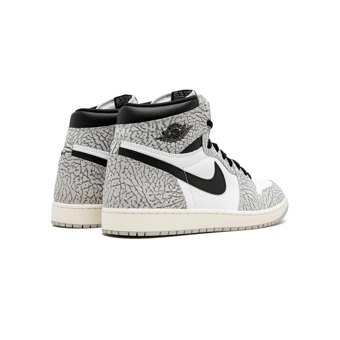 Nike Air Jordan 1 High OG Bianco Cemento Elefante