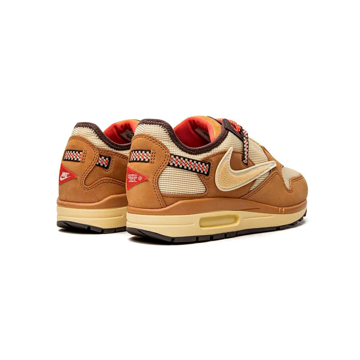 Nike Air Max 1 Wheat Lemon Travis Scott Marrone Uomo Sneakers Limited Edition