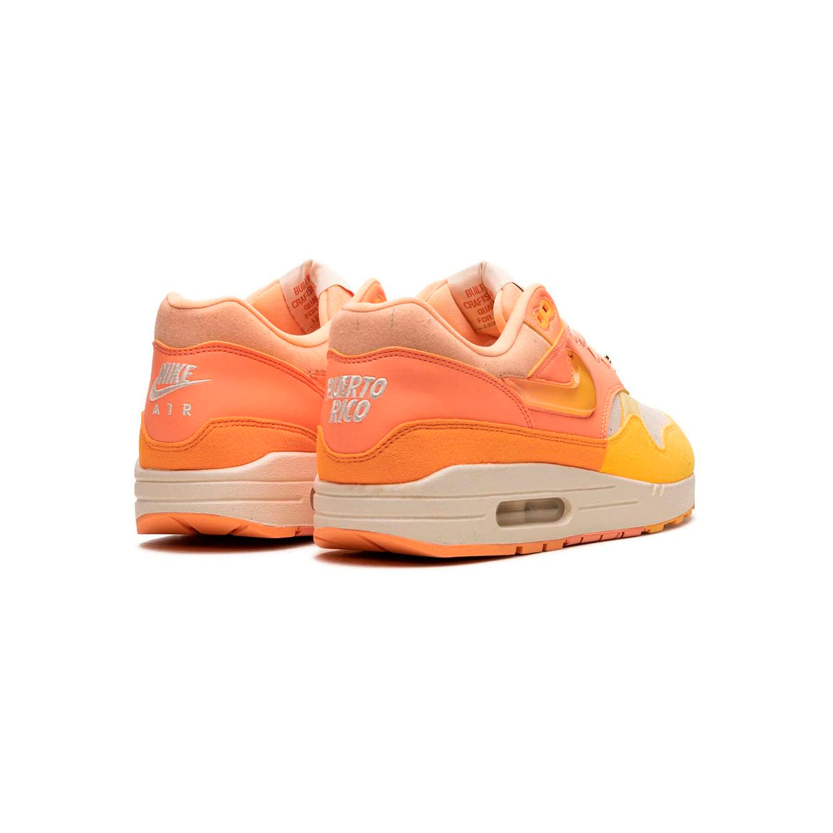 Nike Air Max 1 Puerto Rico Orange Frost Arancione Uomo Sneakers Edizione Speciale