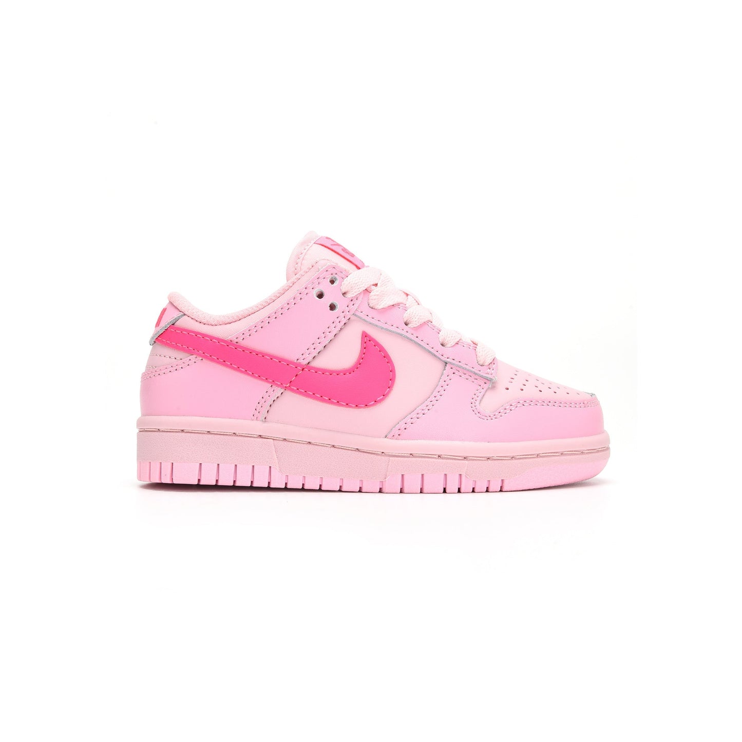 Nike Dunk Low Bambina Rosa Triplo Scarpe Casual alla Moda