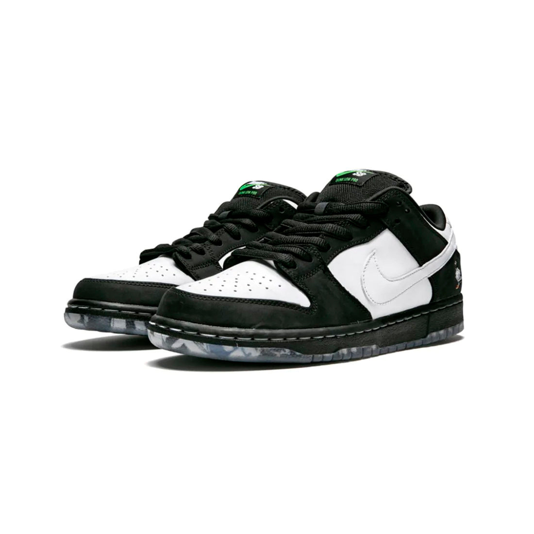 Nike Dunk Low SB Bianca e Nera Staple Panda Pigeon Uomo