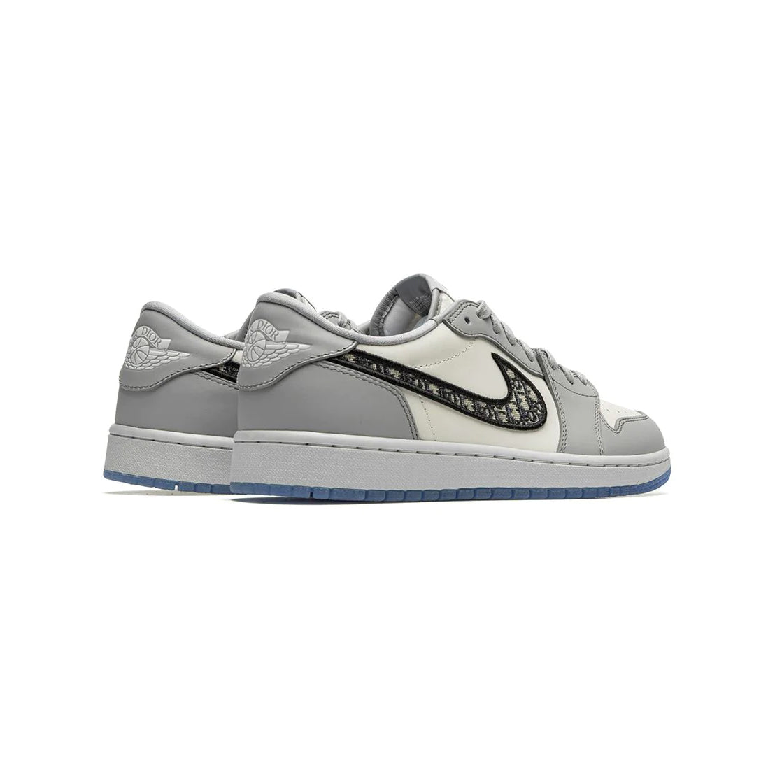 Nike Air Jordan 1 Low x Dior Grigio Bianco Dettagli Esclusivi