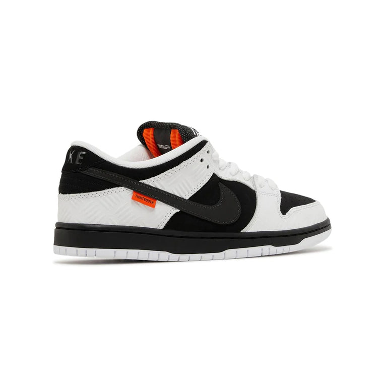 Nike Dunk Low Pro SB Bianco e Nero Tightbooth Scarpe Uomo