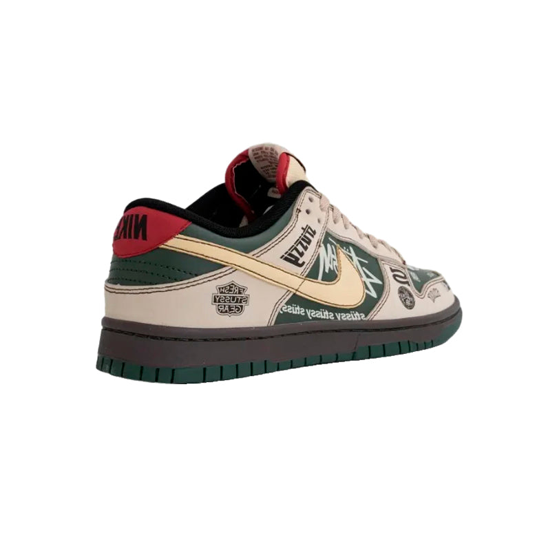 Nike Dunk Low SB Multicolore Stussy Beemer Uomo