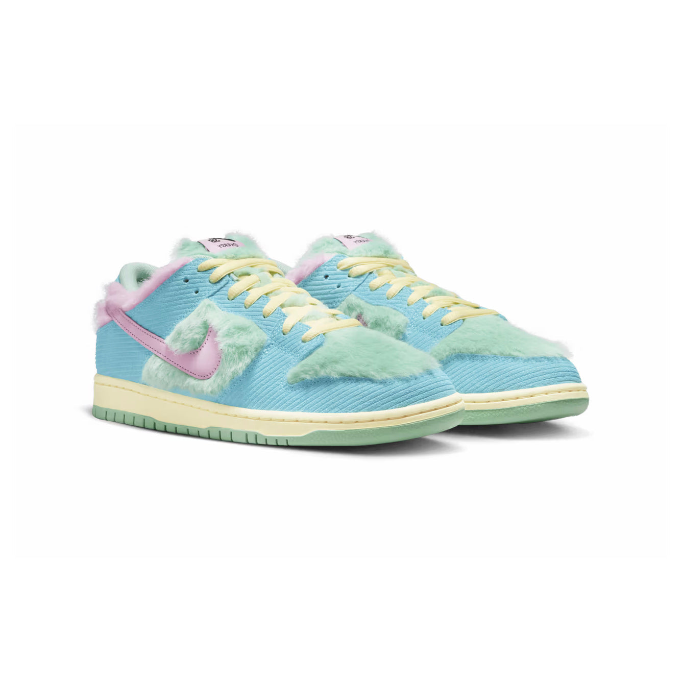 Nike Dunk Low SB Azzurro Rosa e Verde Pastello Visty Uomo