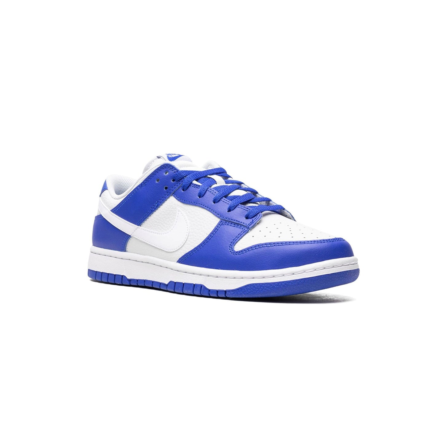 Nike Dunk Low Bianco e Blu Royal Scarpe Uomo