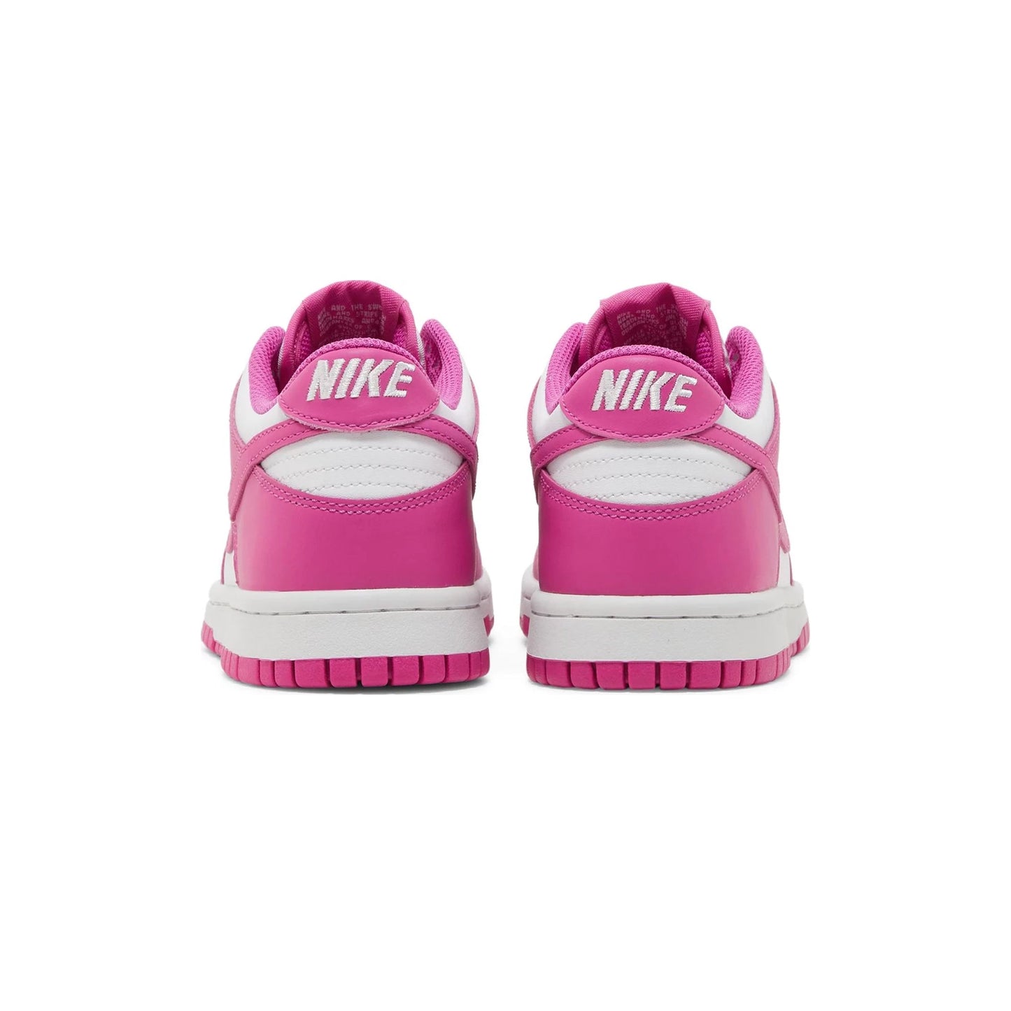 Nike Dunk Low Fucsia Attivo e Bianco Scarpe Donna