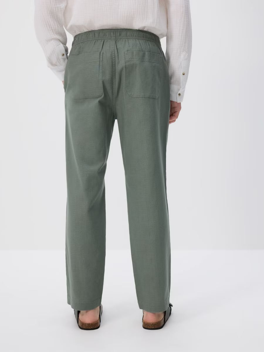 Spazio in cotone - Verde chiaro