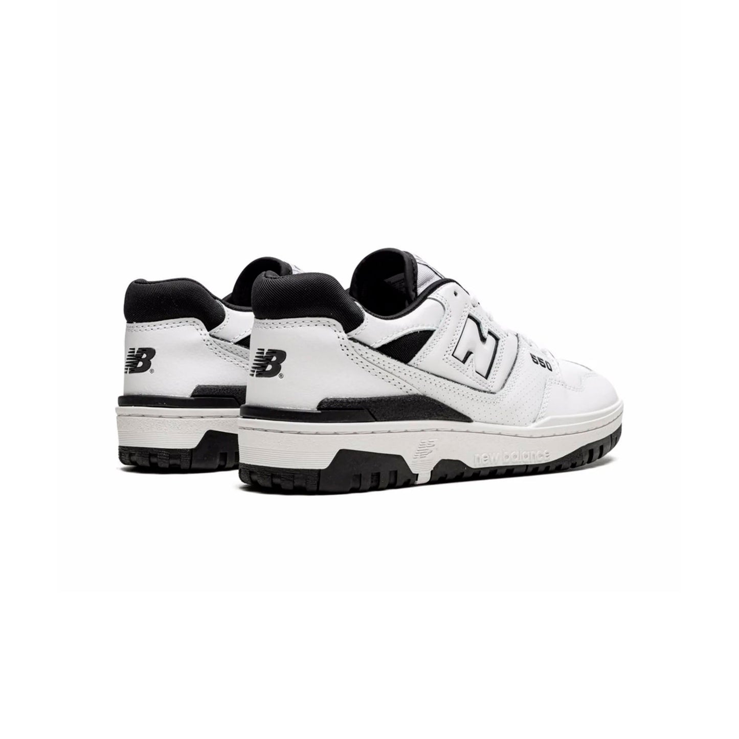 New Balance 550 Scarpe Uomo Bianche e Nere Low Top Retro Sportive