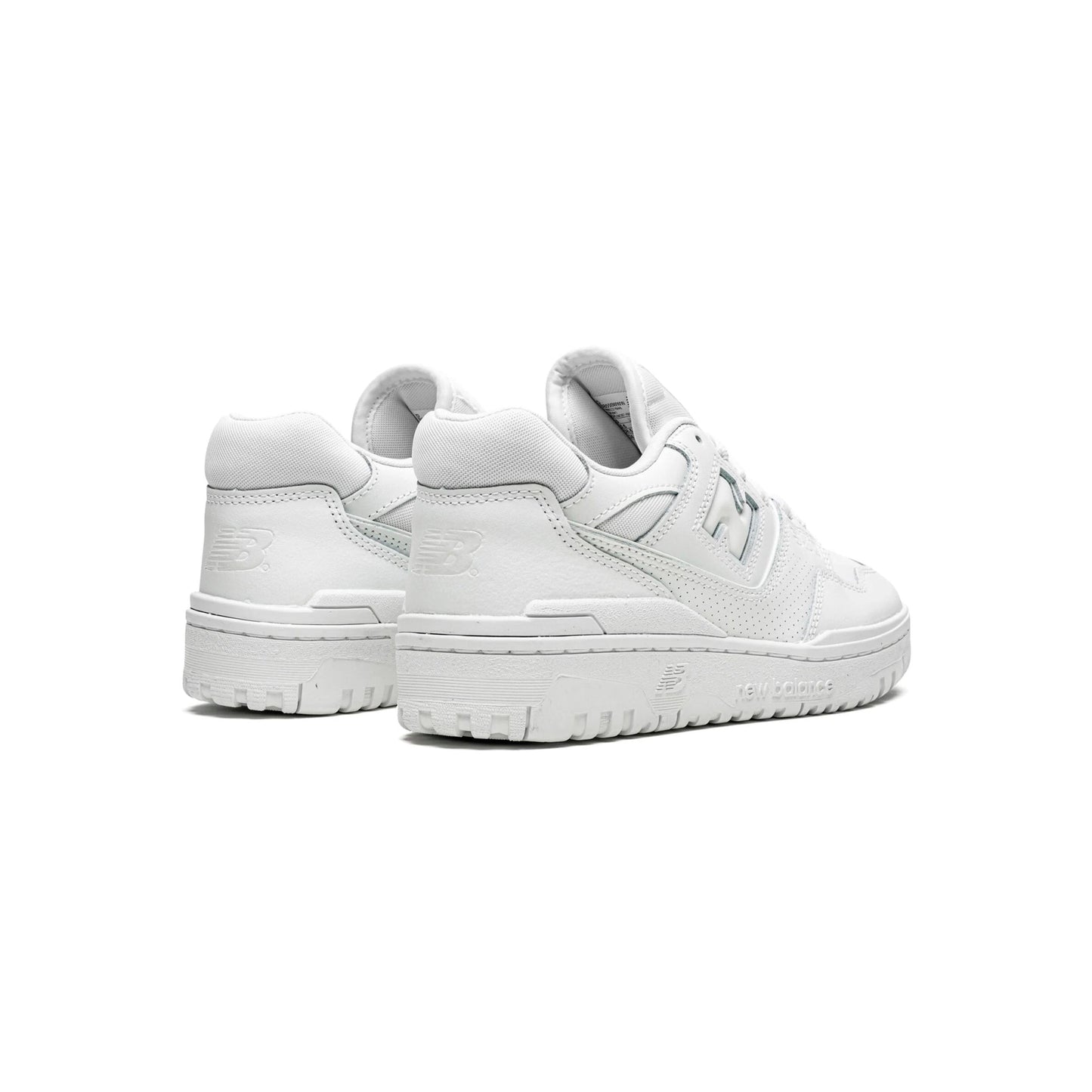 New Balance 550 Scarpe Uomo Total White in Pelle Casual Retro