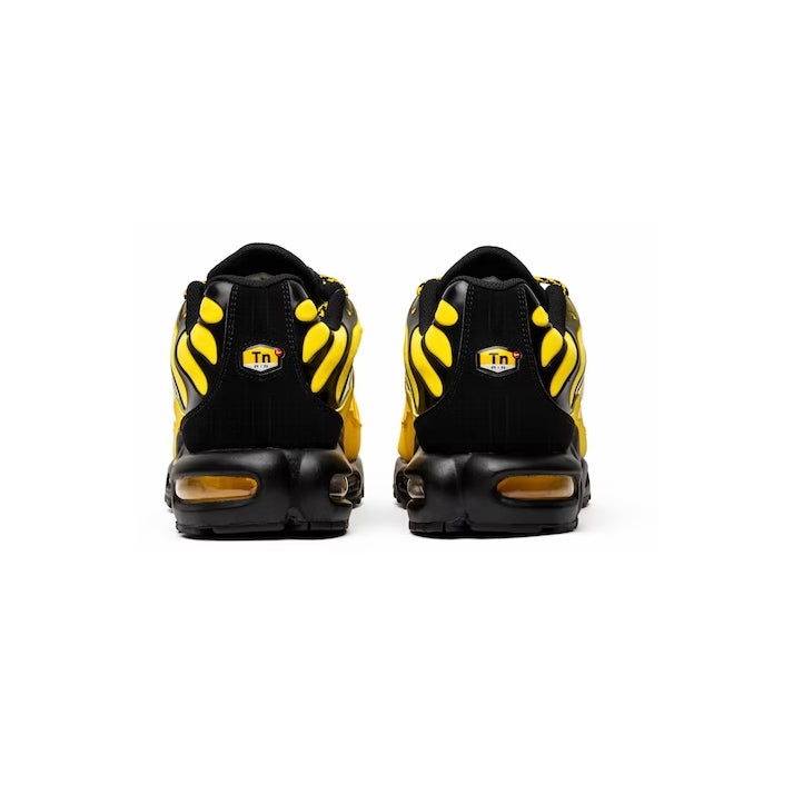 Nike Air Max Plus TN Frequency Pack Giallo Nero Bambino Sneakers Grintose