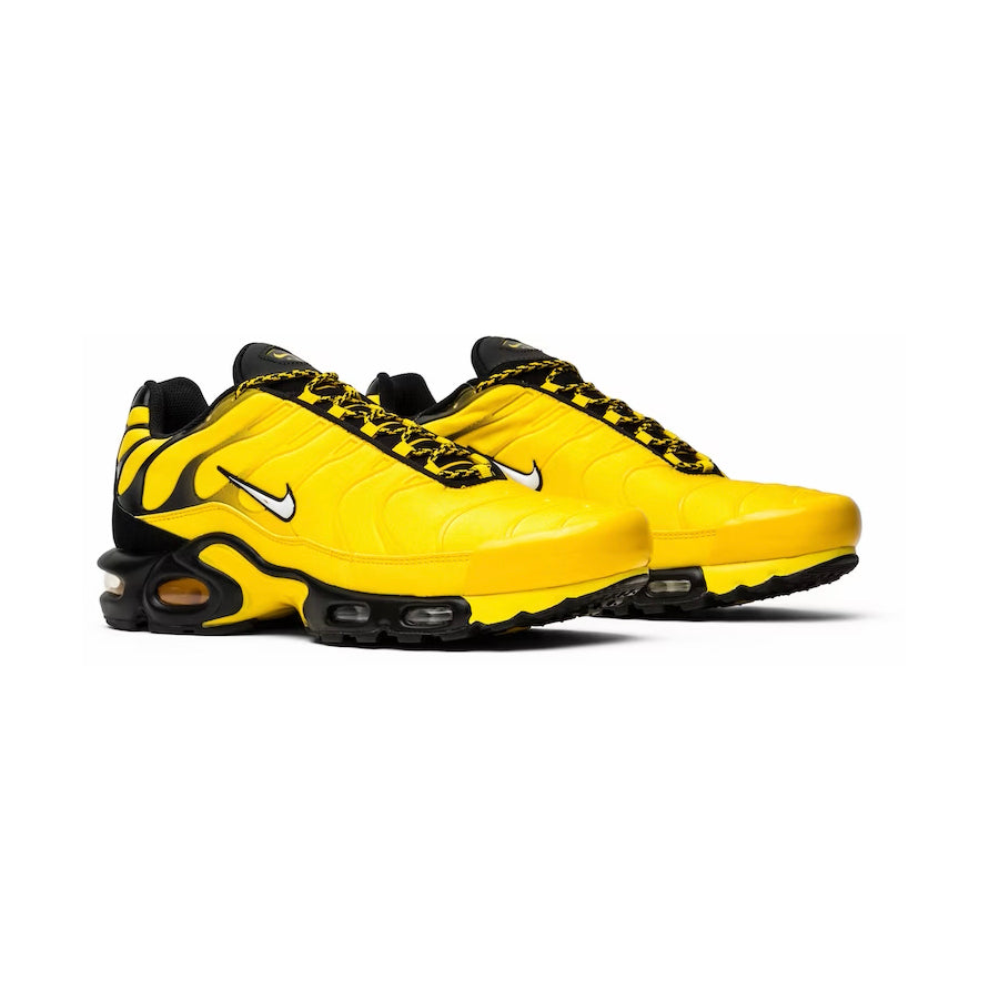 Nike Air Max Plus TN Frequency Pack Giallo Nero Bambino Sneakers Grintose