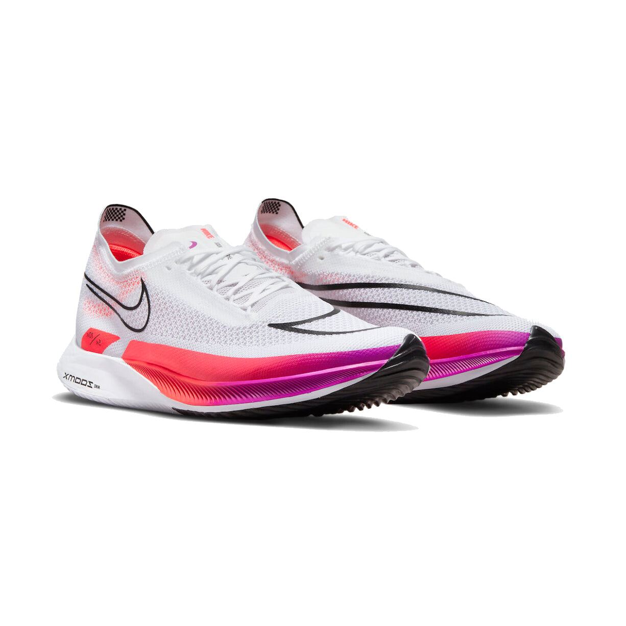 Nike ZoomX StreakFly Bianche Rosa Hyper Violet Scarpe Running Veloci