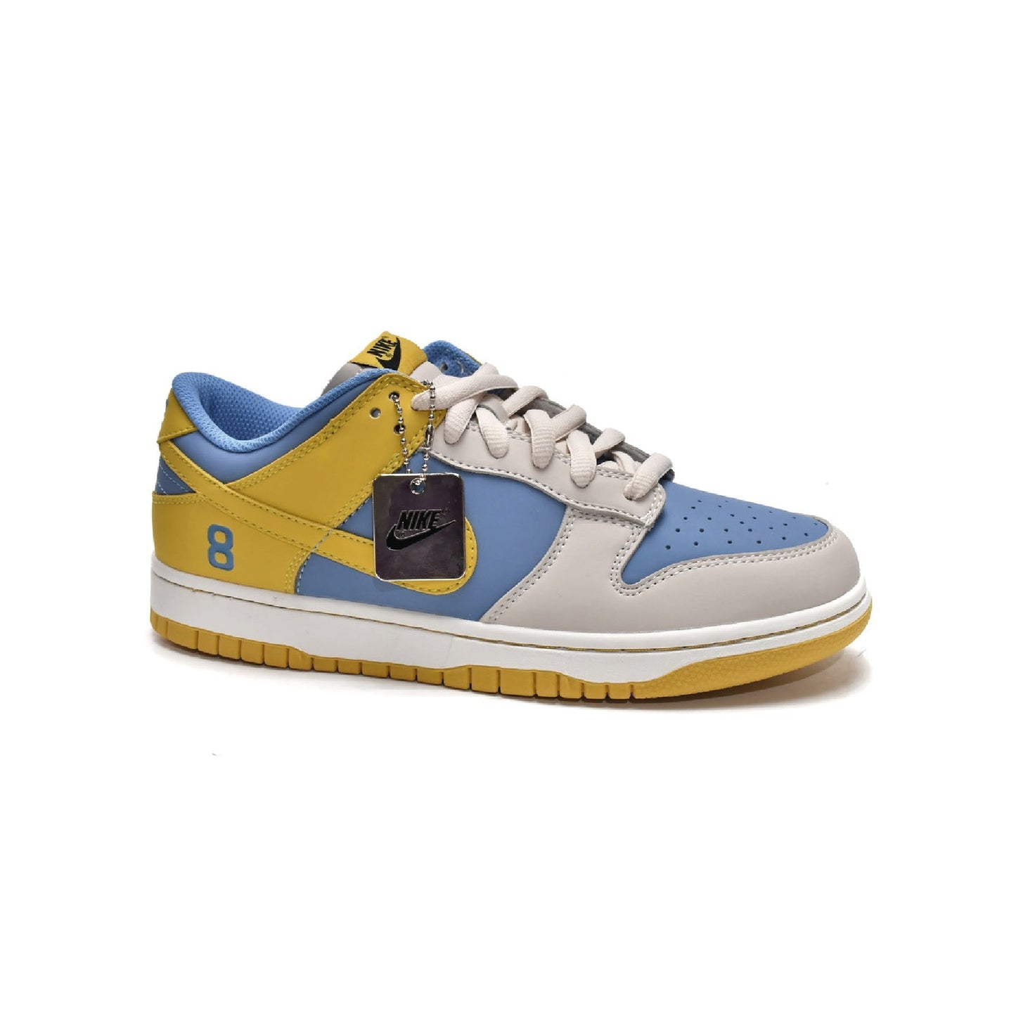 Nike Dunk Low Giallo e Azzurro Scarpe Uomo