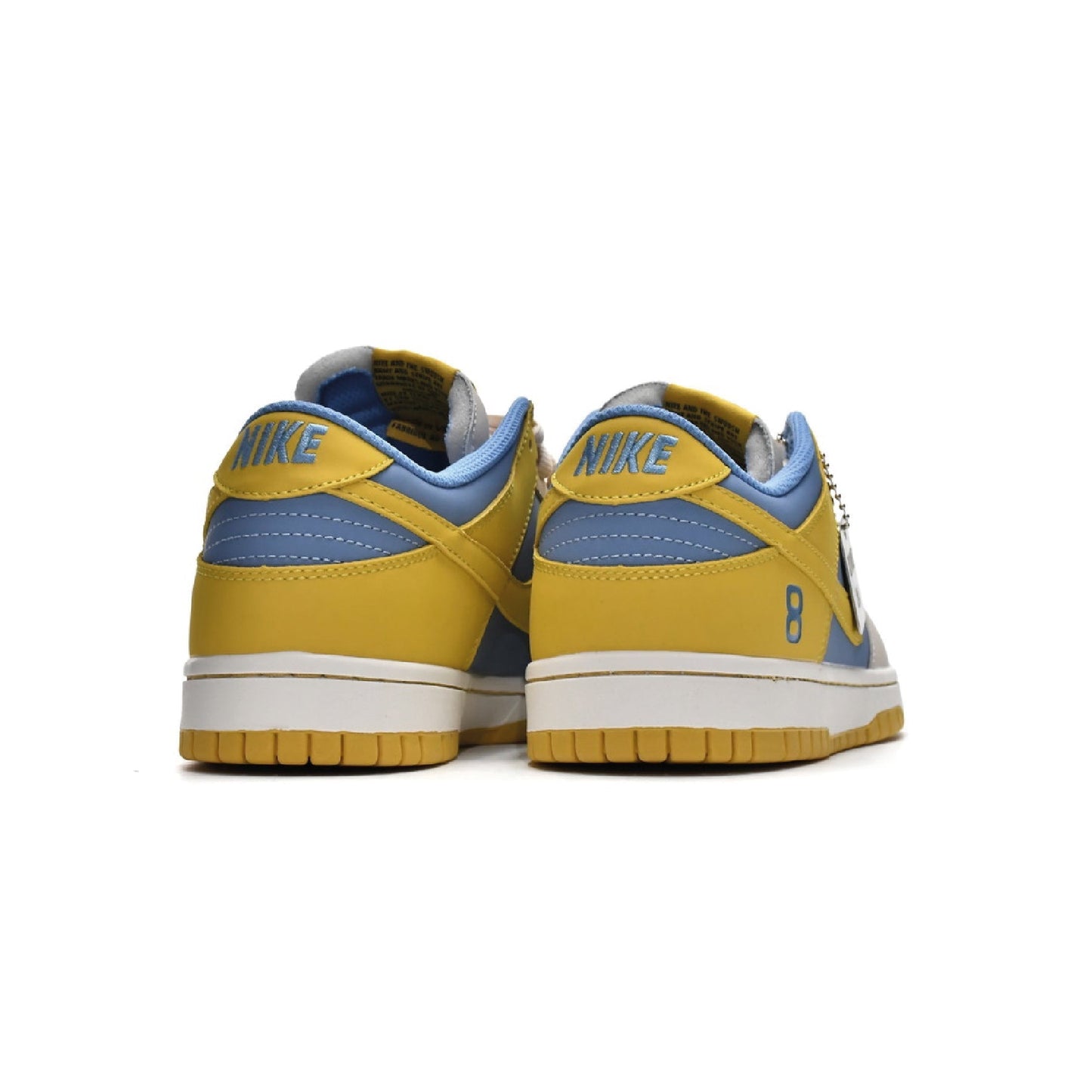 Nike Dunk Low Giallo e Azzurro Scarpe Uomo