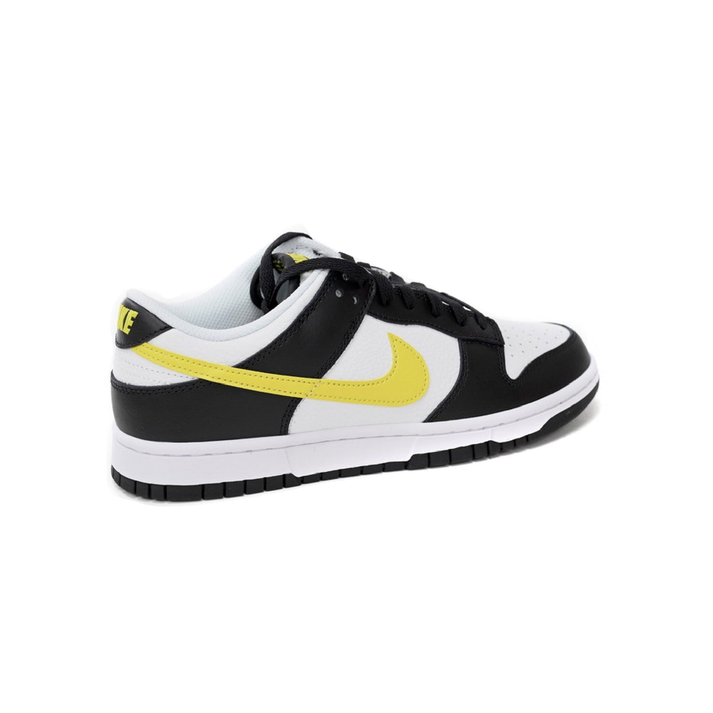 Nike Dunk Low Nero Giallo Ottico e Bianco Scarpe Uomo