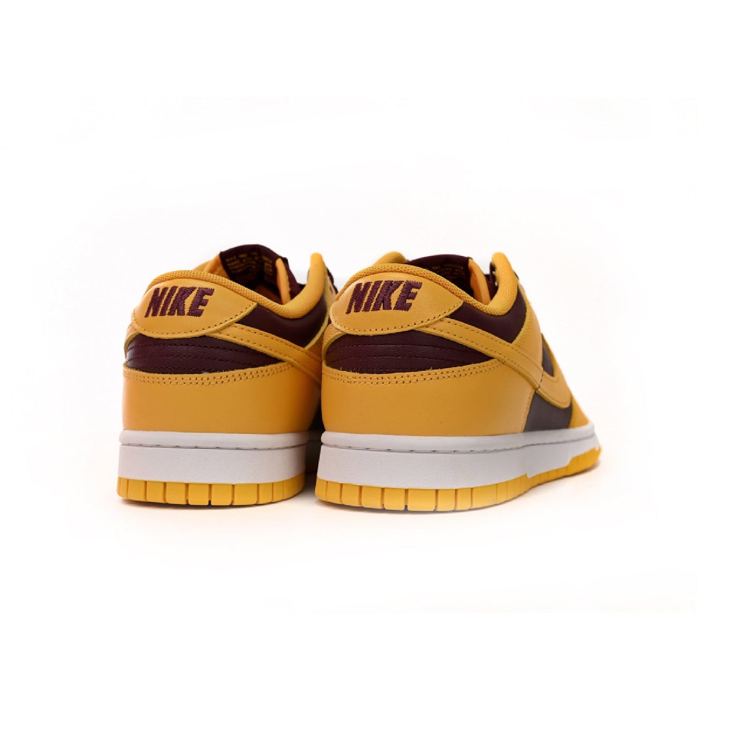 Nike Dunk Low Gialle e Bordeaux Scarpe Casual Uomo Donna