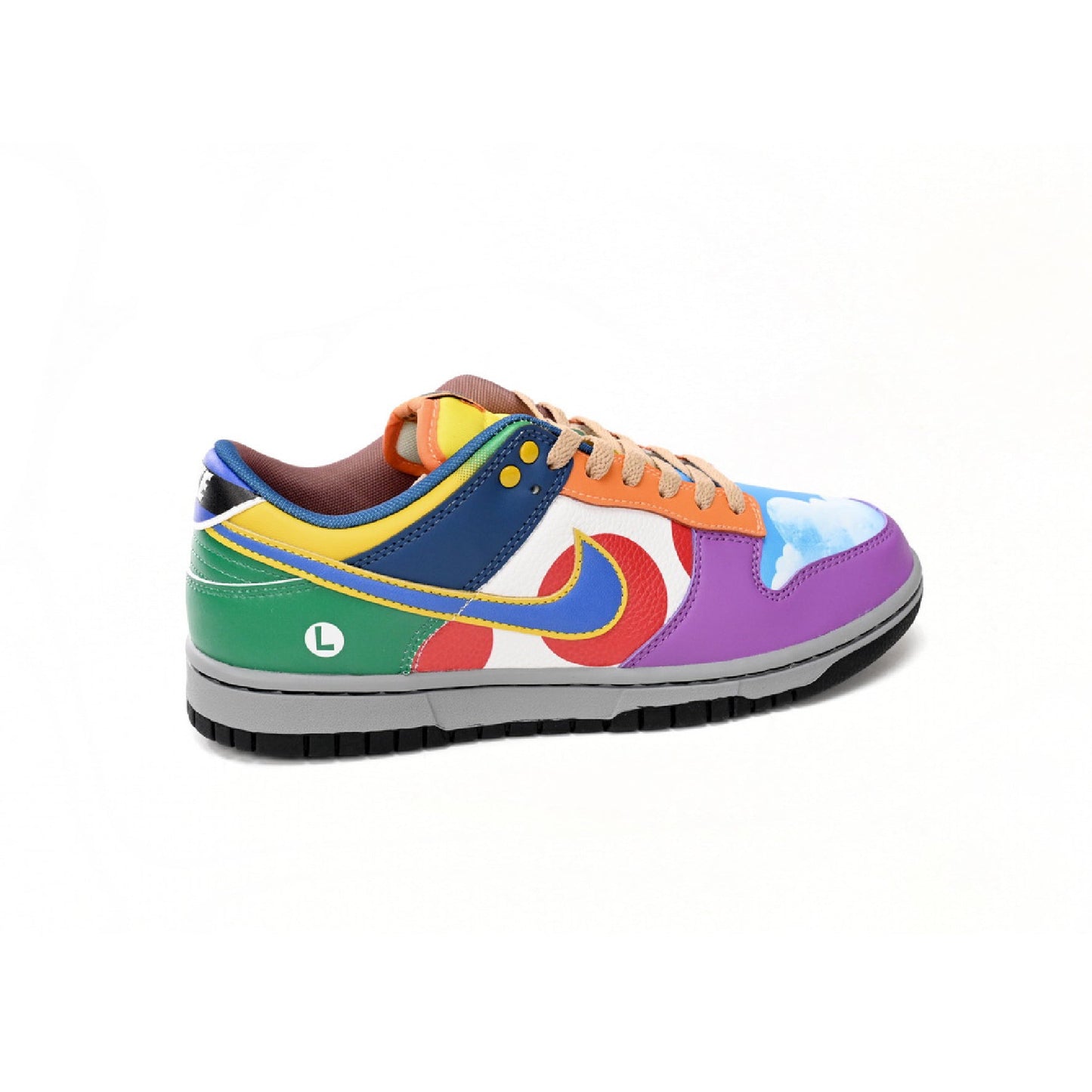 Nike Dunk Low Multicolore What the Super Mario Uomo