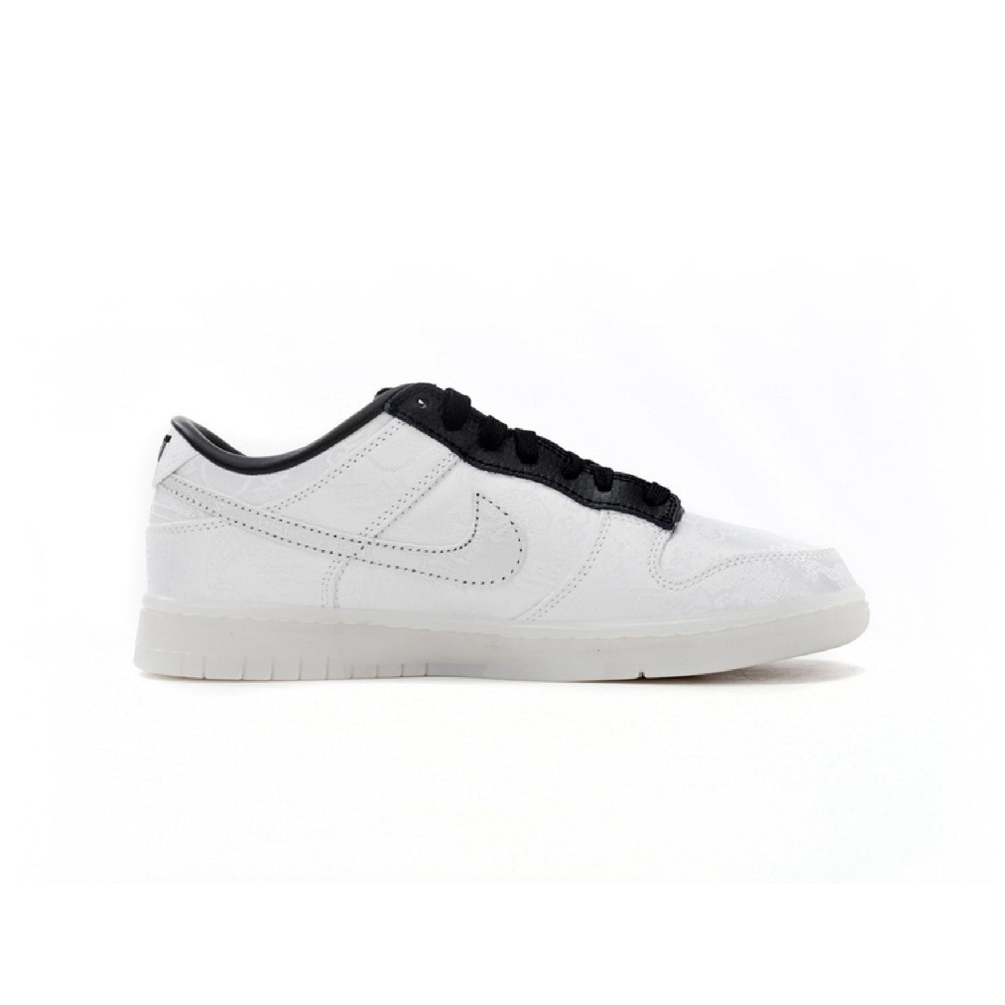 Nike Dunk Low Bianche e Nere x CLOT Fragment Sneakers Uomo Donna