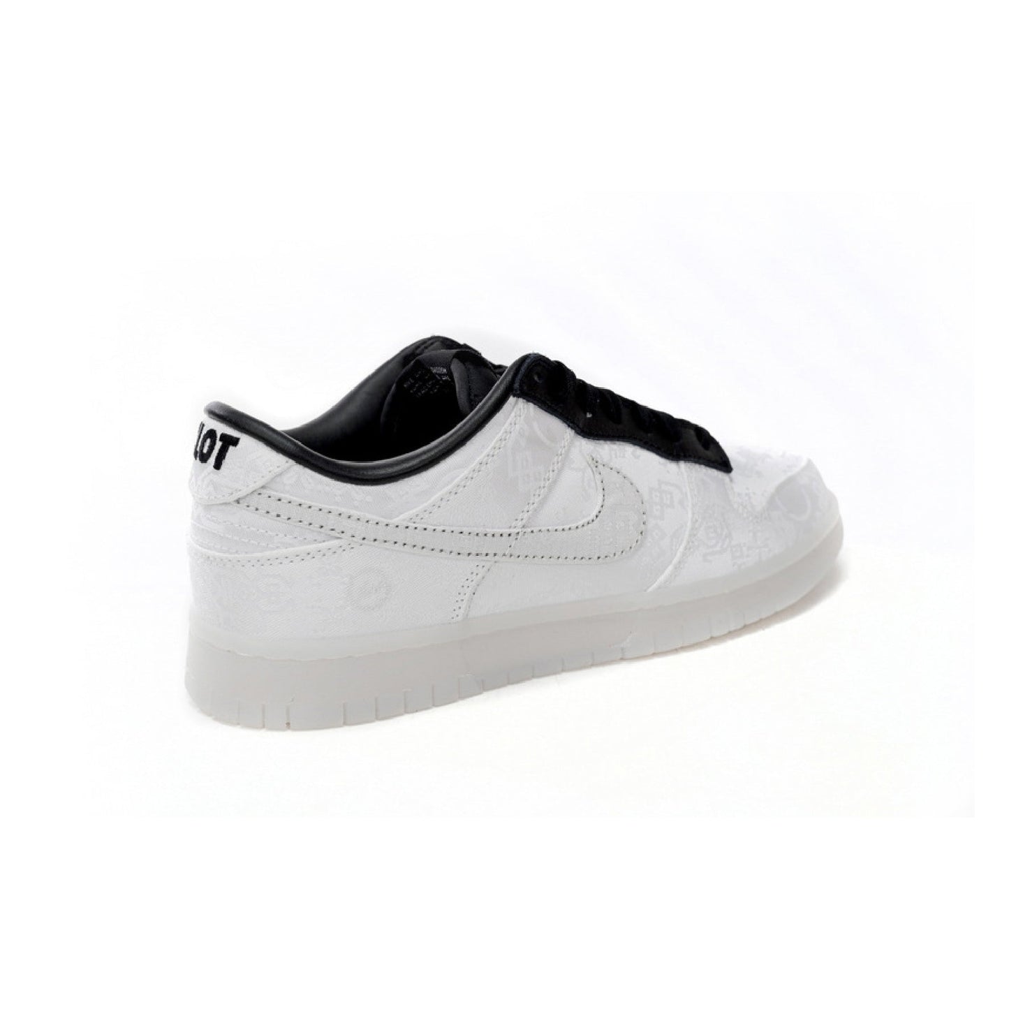 Nike Dunk Low Bianche e Nere x CLOT Fragment Sneakers Uomo Donna