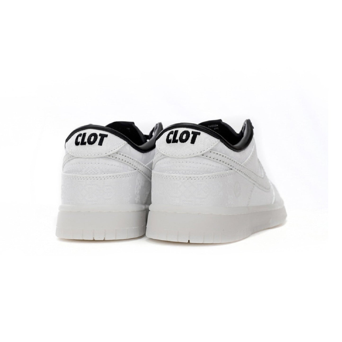 Nike Dunk Low Bianche e Nere x CLOT Fragment Sneakers Uomo Donna