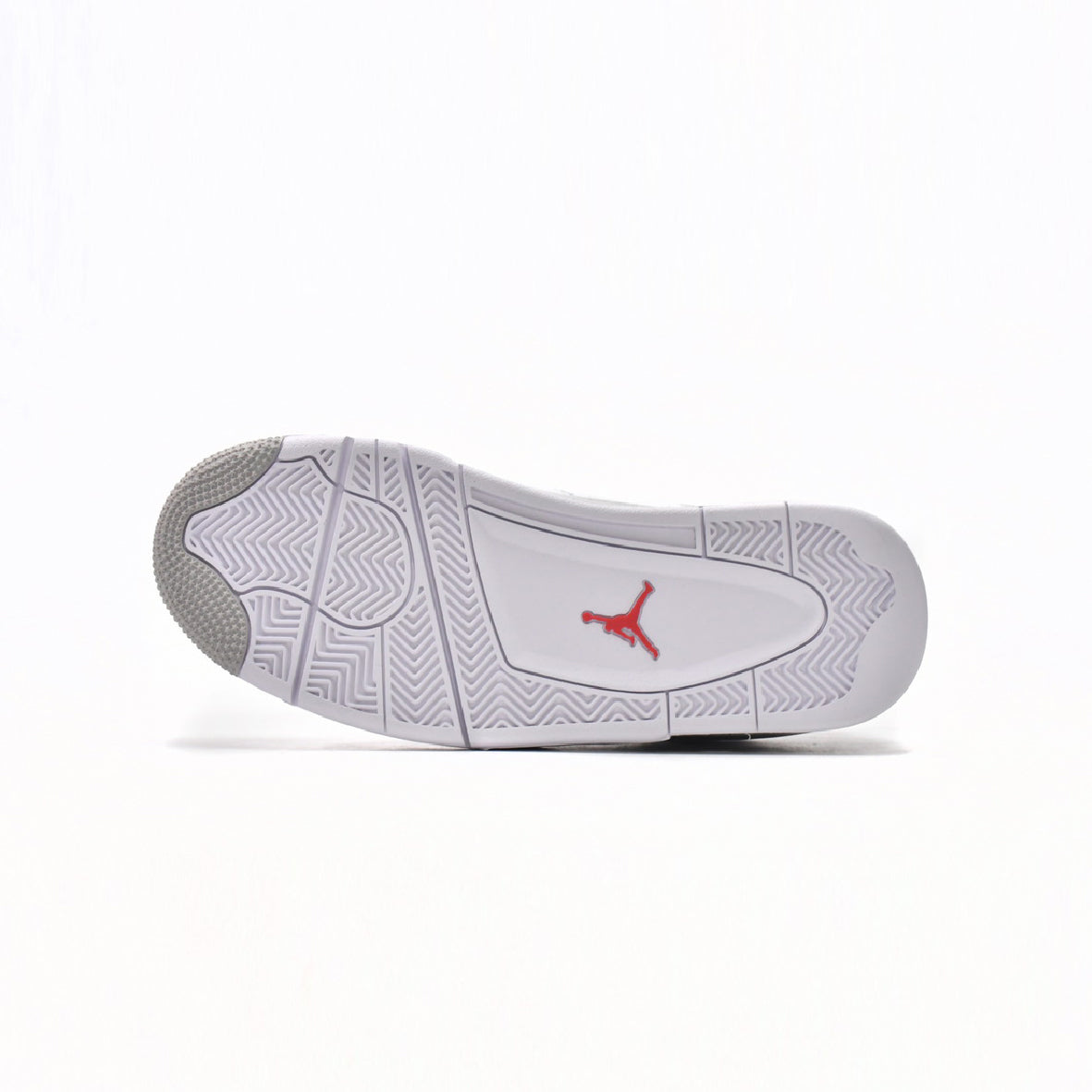 Nike Air Jordan 4 Retro White Cement Grigio Bianco Uomo