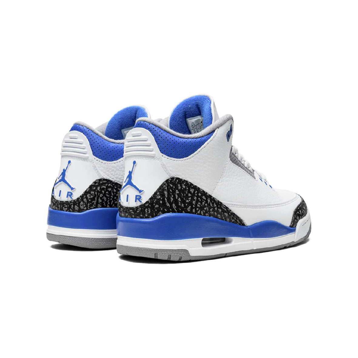 Nike Air Jordan 3 Retro Racer Blu/Bianco Cemento Iconiche
