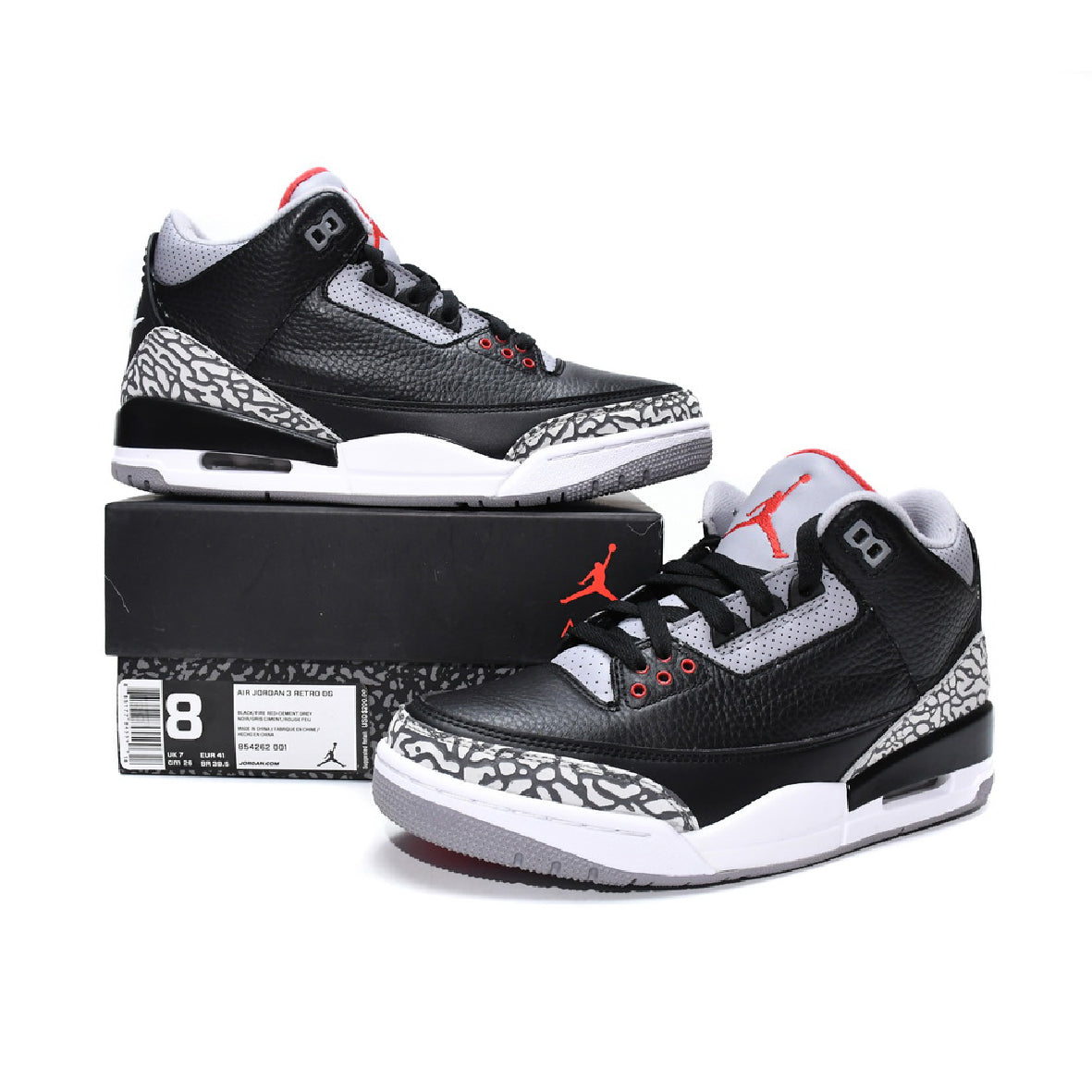 Nike Air Jordan 3 Retro SP x A Ma Maniere Nero Cemento Eleganti