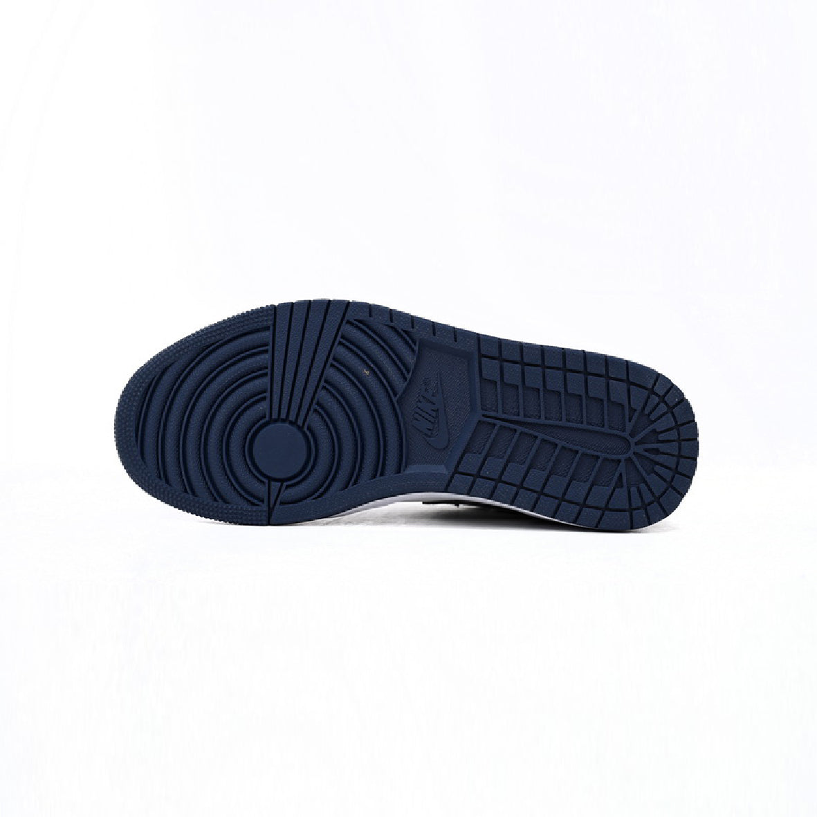 Nike Air Jordan 1 Low Bianco Grigio Blu Pelle Premium