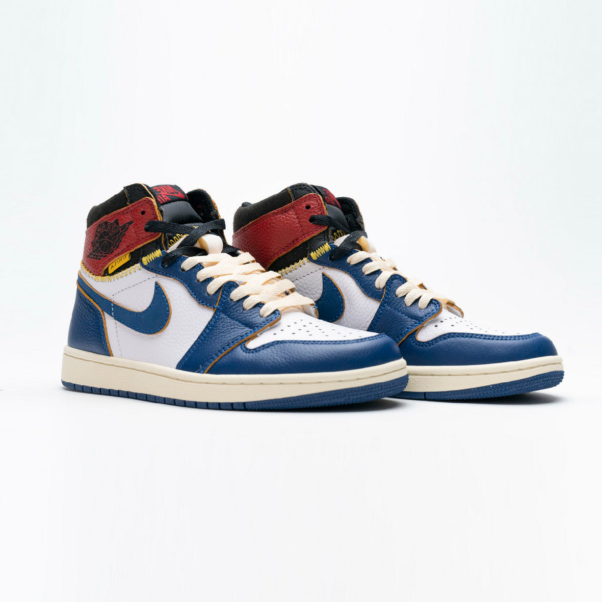 Nike Air Jordan 1 Retro High Union Los Angeles Blu Rosso Bianco