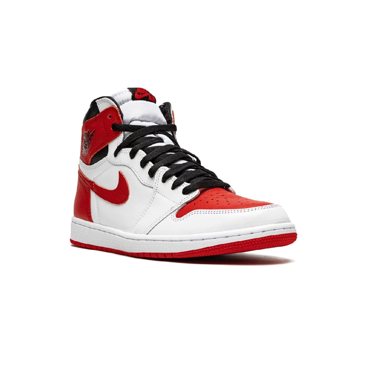 Nike Air Jordan 1 High Heritage Rosso e Bianco in Pelle