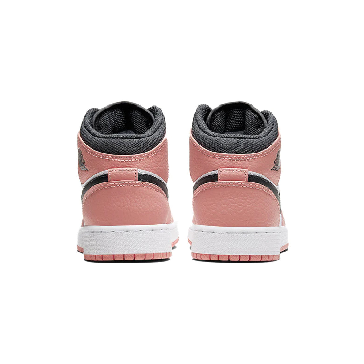 Nike Air Jordan 1 Mid Rosa Quartz Bianco Nero Retro