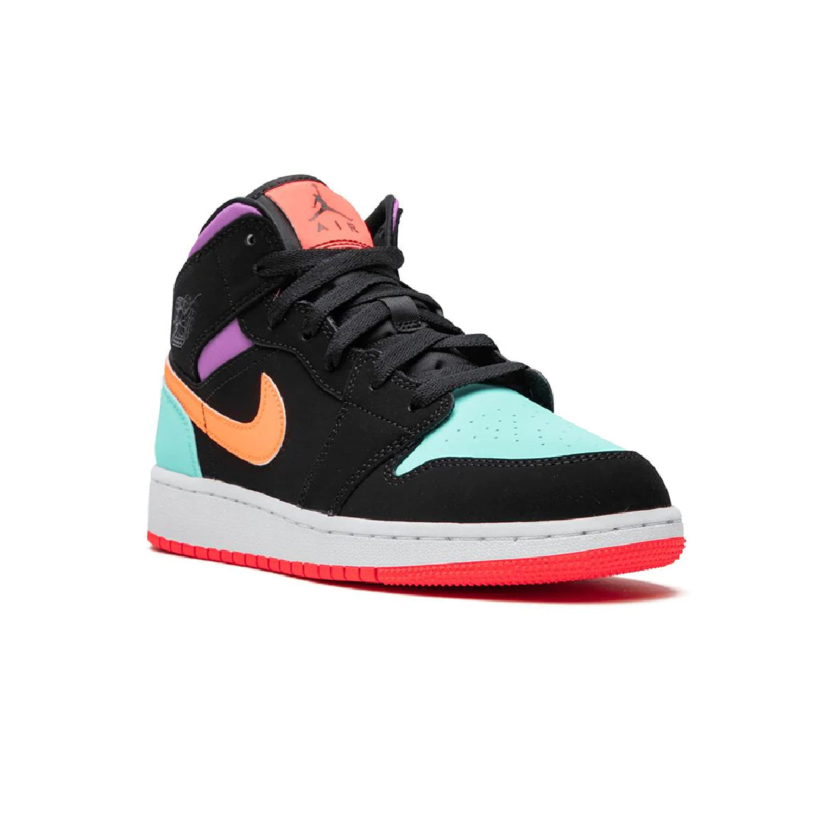 Nike Air Jordan 1 Mid Nero Multicolore Candy Retro