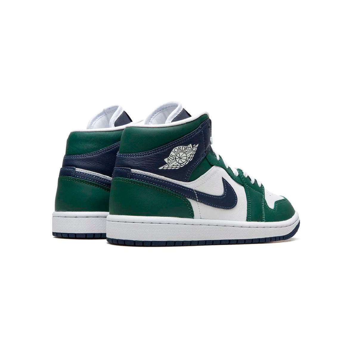 Nike Air Jordan 1 Mid Verde Noble Bianco Blu Retro