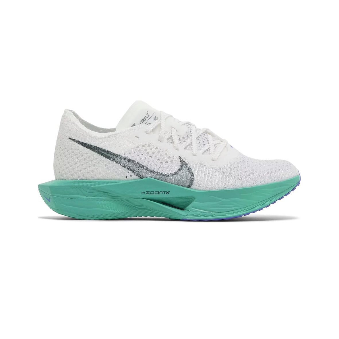 Nike ZoomX VaporFly Next% 3 Bianche Verde Giada Scarpe Running Veloci