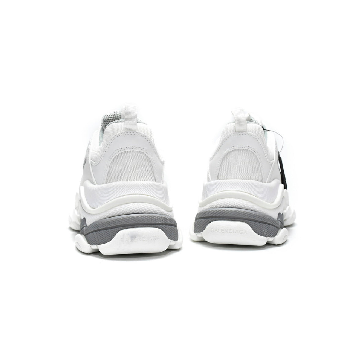 Balenciaga Triple S Sneakers Bianche e Argento Uomo Donna Esclusive