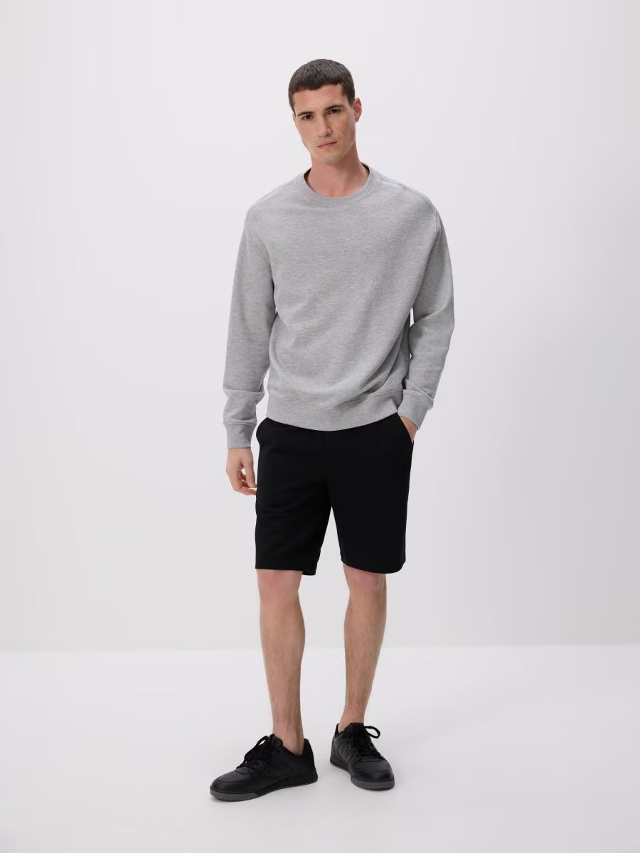 Pantaloncini tuta regular fit-nero