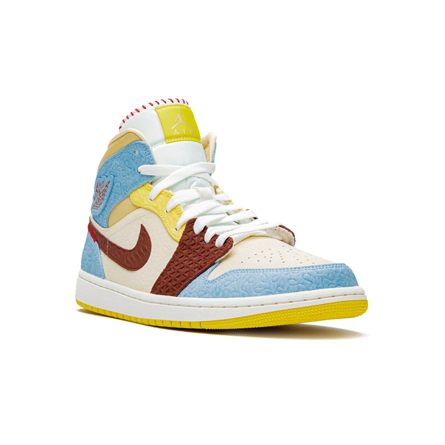 Nike Air Jordan 1 Mid Maison Château Rouge Multicolore Retro