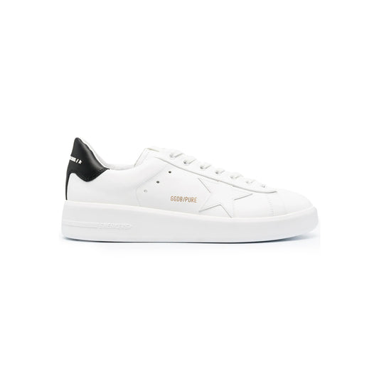 Golden Goose Pure Star Sneakers Bianche con Dettagli Neri