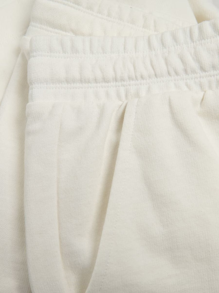Pantaloncini tuta regular fit-panna